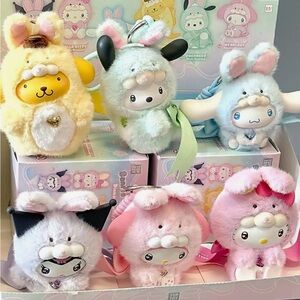 Cute Plush Bunny Set